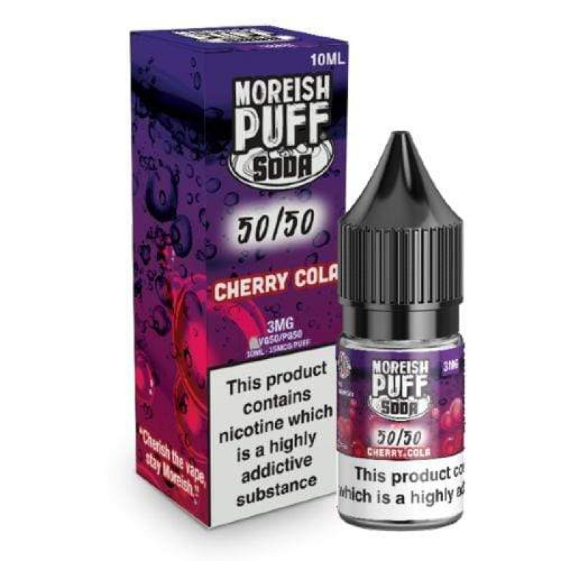 Moreish Puff 50/50 Soda Cherry Cola