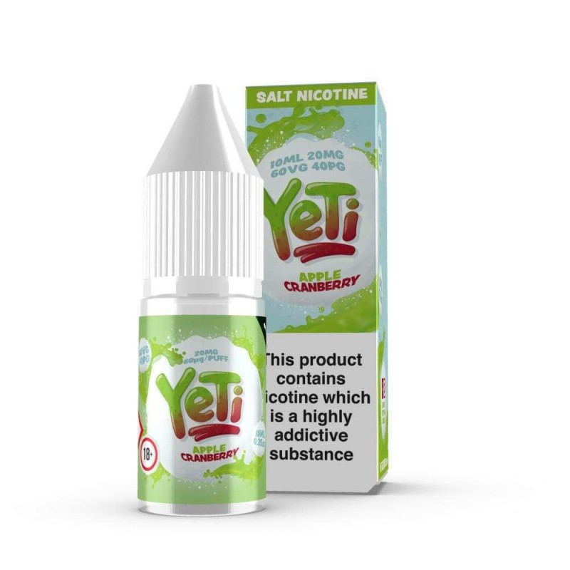 Yeti Apple & Cranberry Nic Salt