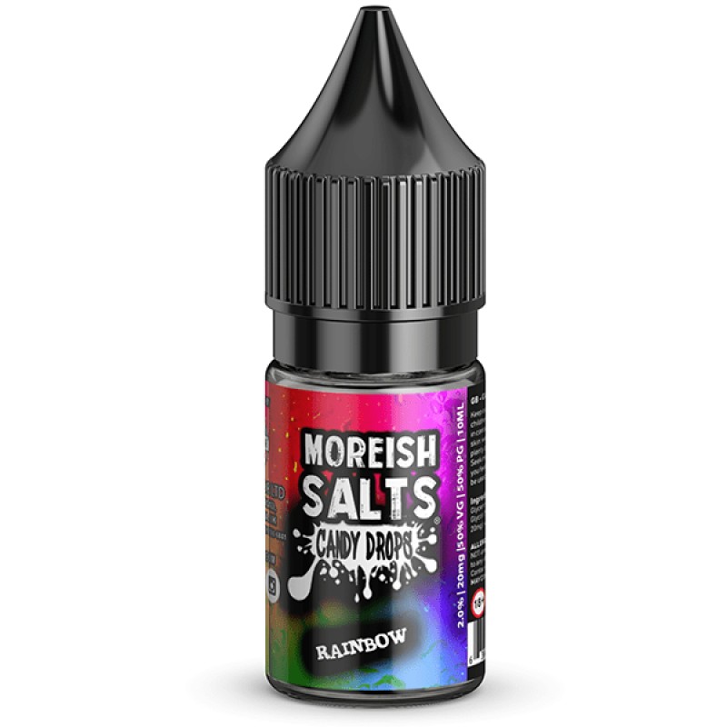 Moreish Puff Candy Drops Rainbow Nic Salt