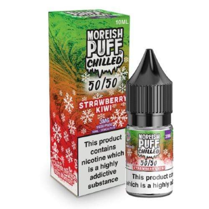 Moreish Puff 50/50 Chilled Strawberry Kiwi