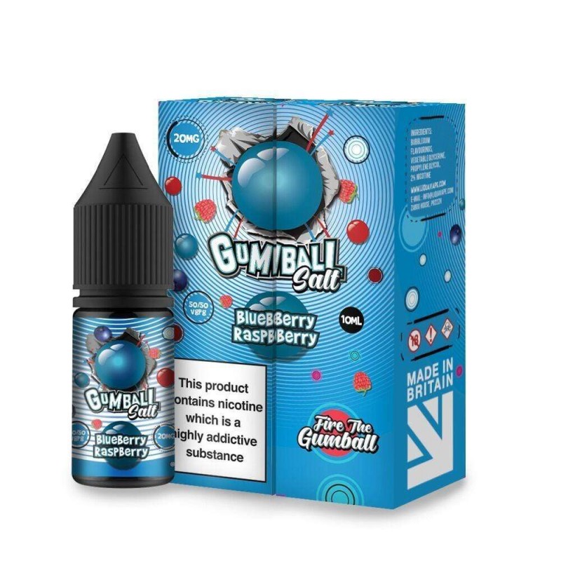 Gumball Salts Blueberry Raspberry Nic Salt