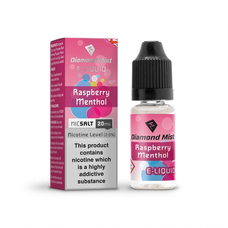 Diamond Mist Raspberry Menthol Nic Salt