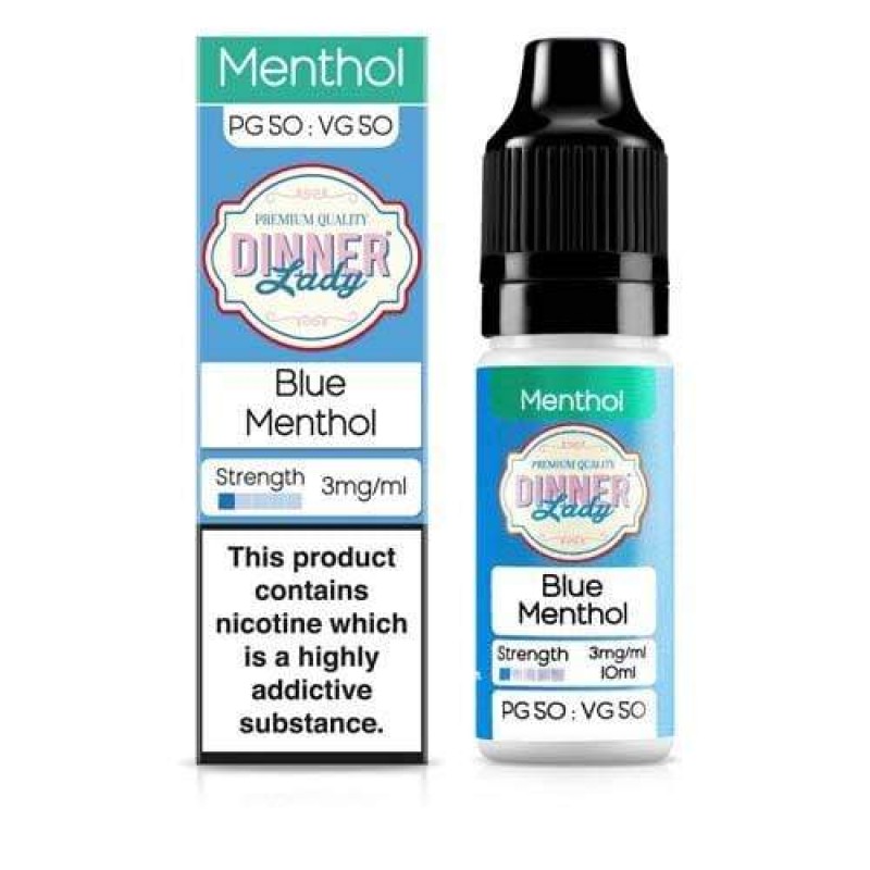 Dinner Lady 50/50 Menthol Blue Menthol