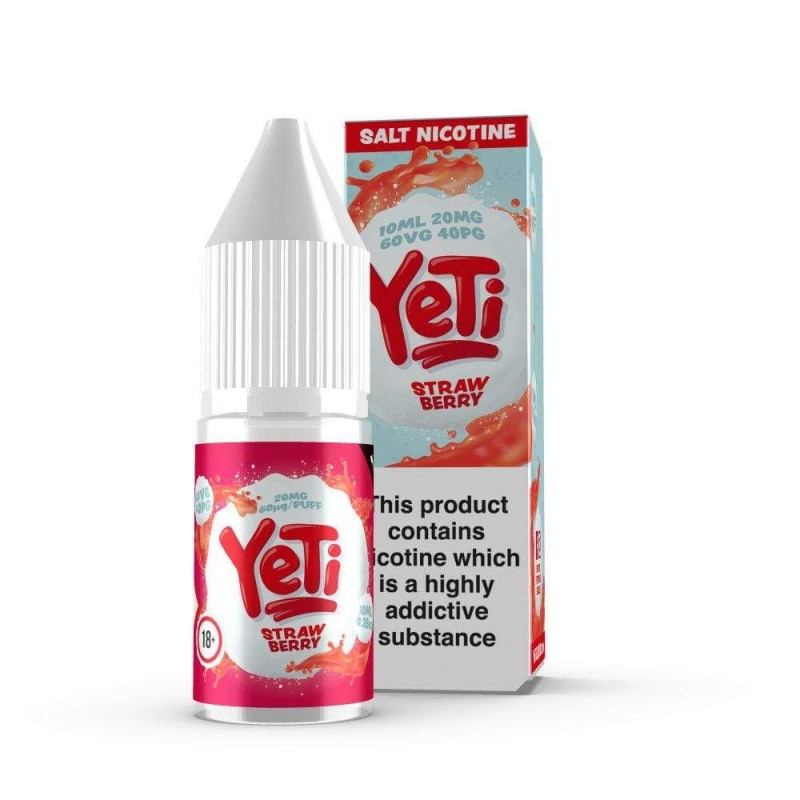 Yeti Strawberry Nic Salt