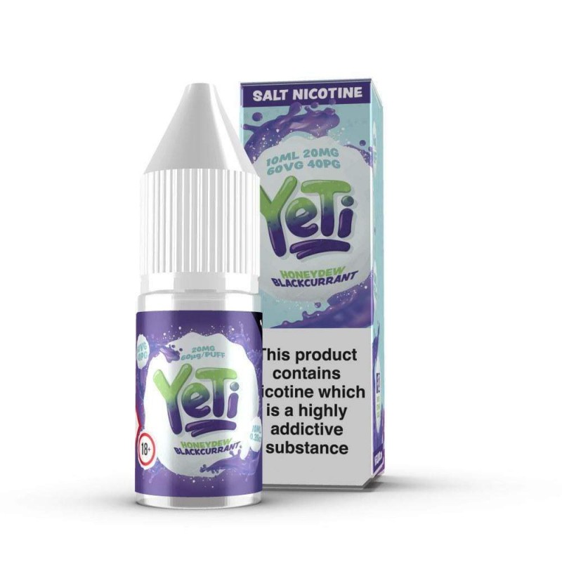 Yeti Honeydew Blackcurrant Nic Salt