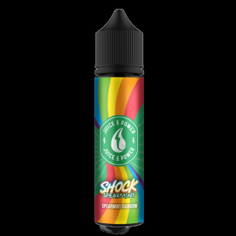 Juice N Power Shock Spearmint Rainbow