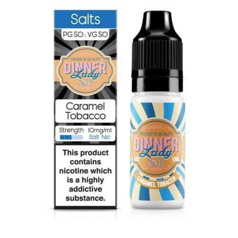 Dinner Lady Caramel Tobacco Nic Salt