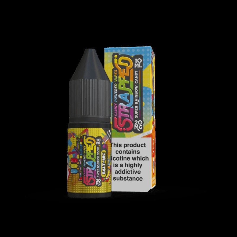 Strapped Sour Rainbow Candy Nic Salt