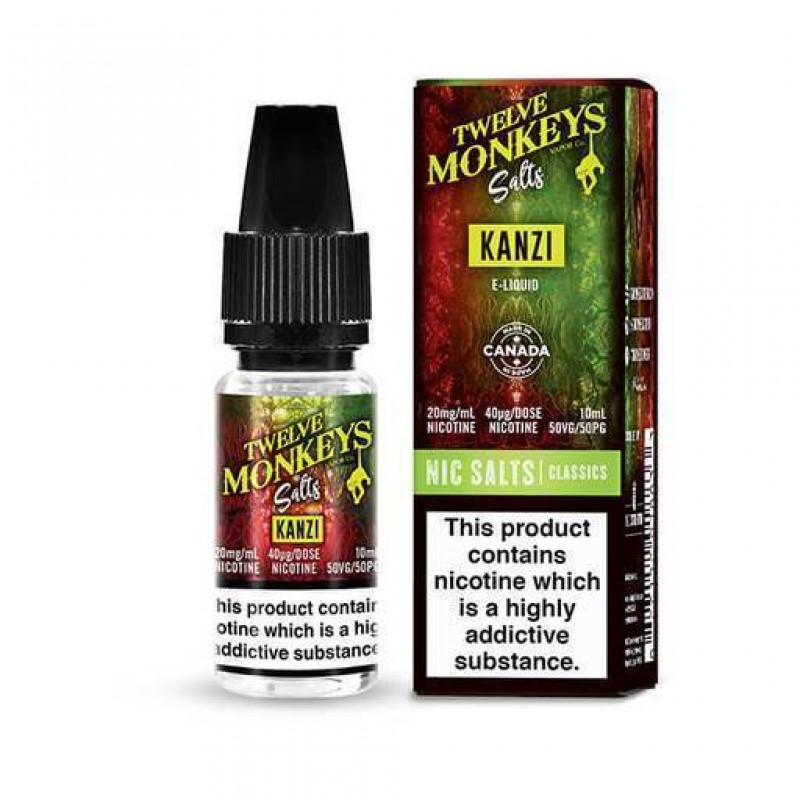 Twelve Monkeys Nic Salt Kanzi E-Liquid