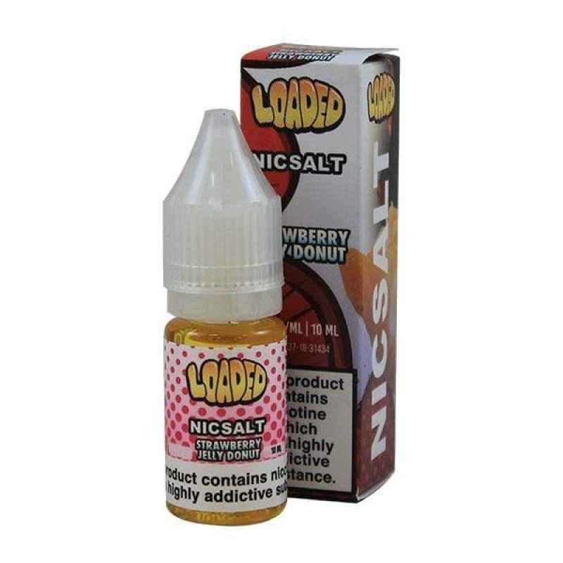 Loaded Strawberry Jelly Donut Nic Salt