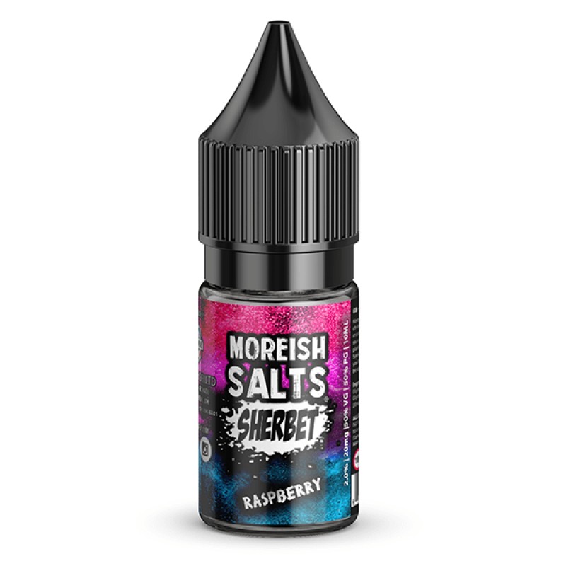 Moreish Puff Sherbet Raspberry Nic Salt