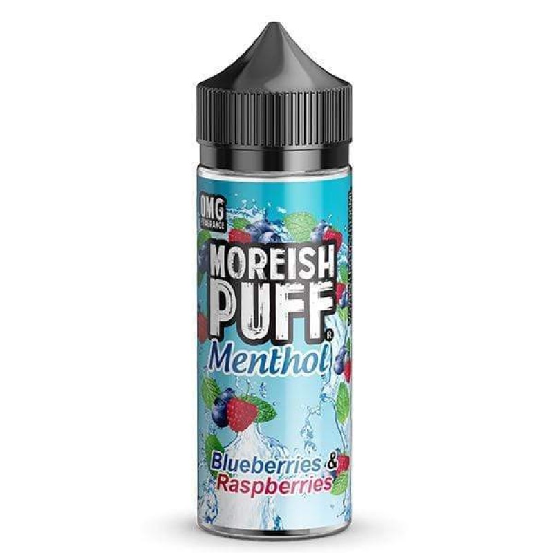 Moreish Puff Menthol Blueberry & Raspberry