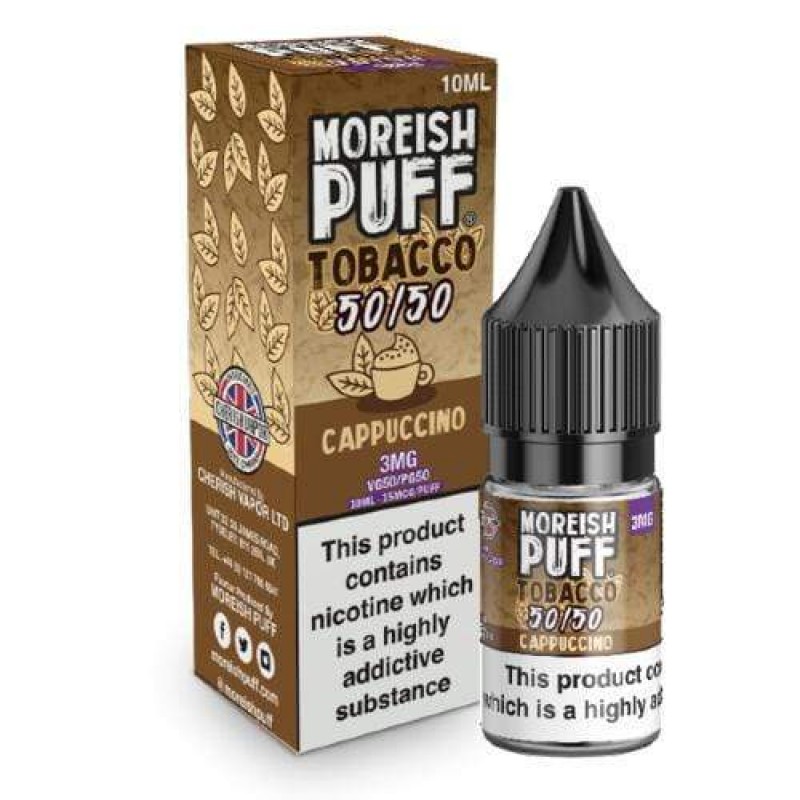 Moreish Puff 50/50 Tobacco Cappuccino