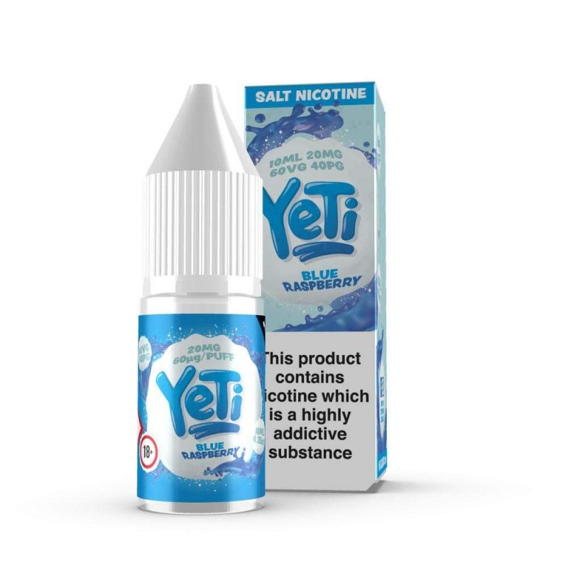 Yeti Blue Raspberry Nic Salt