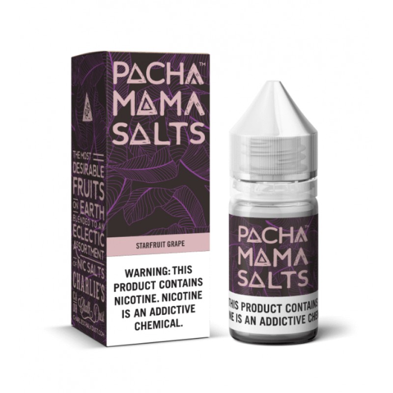 Pacha Mama Starfruit Grape Nic Salt