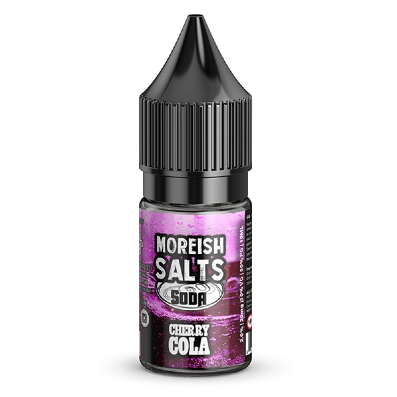 Moreish Puff Soda Cherry Cola Nic Salt