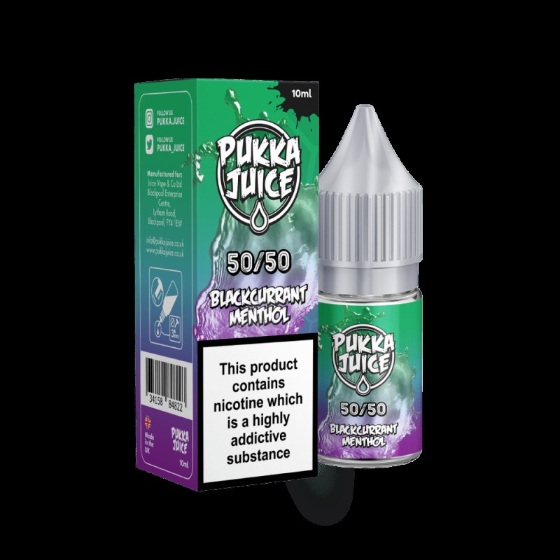 Pukka Juice 50/50 Blackcurrant Menthol