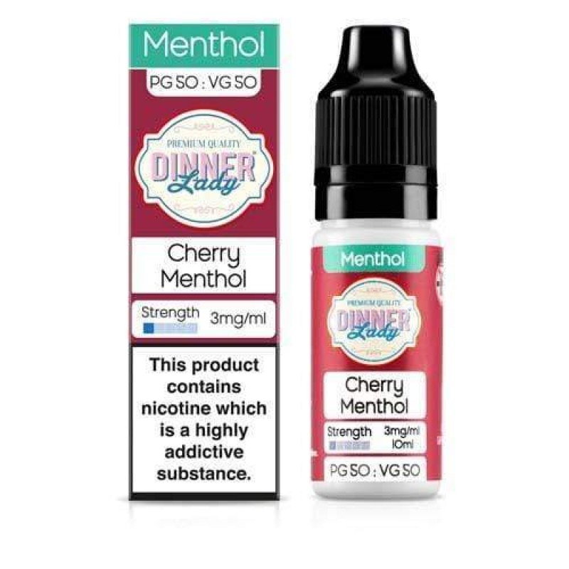 Dinner Lady 50/50 Menthol Cherry Menthol