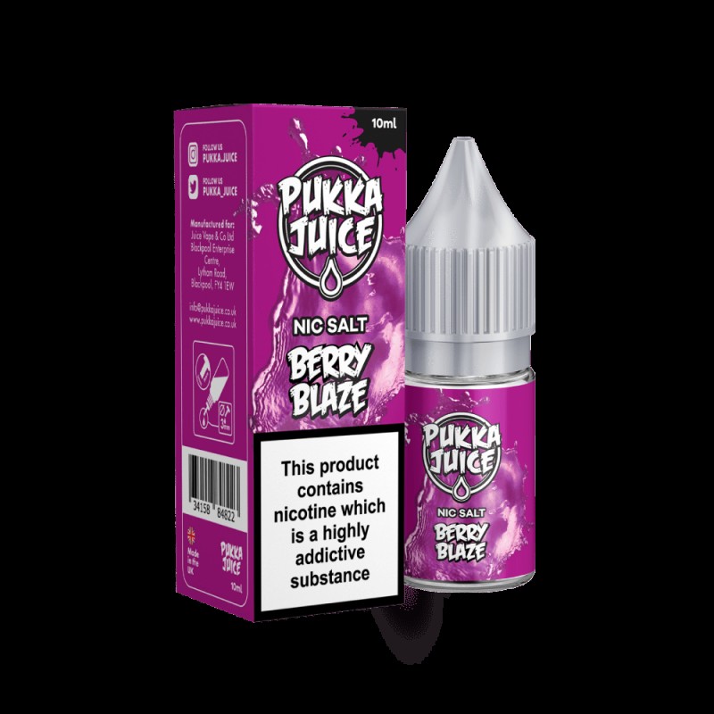 Pukka Juice Berry Blaze Nic Salt