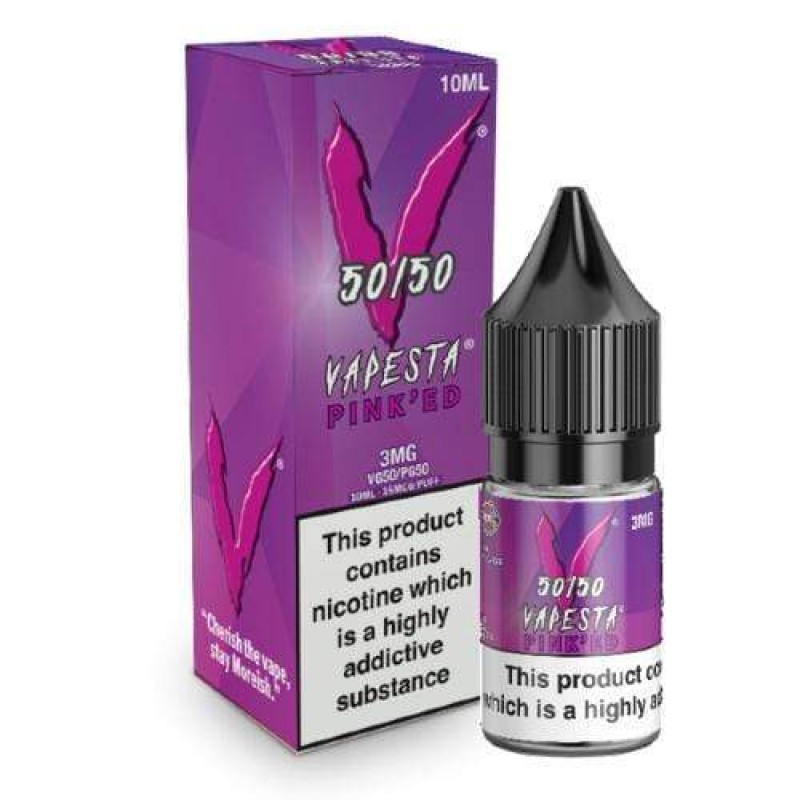 Moreish Puff 50/50 Vapesta Pink'ed