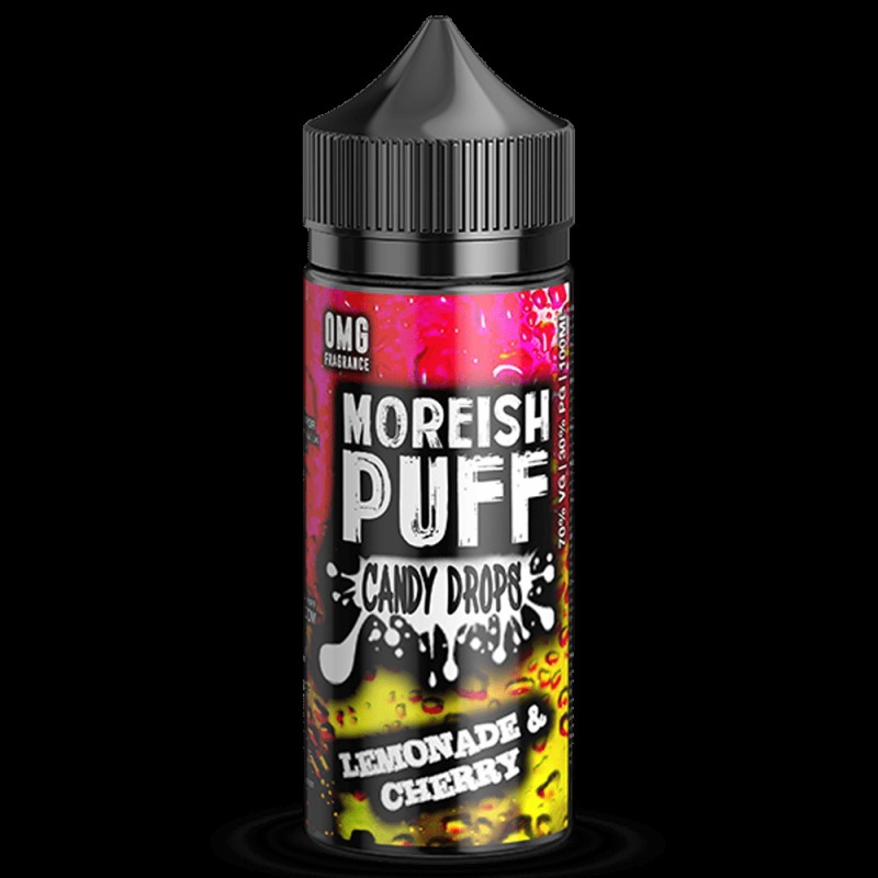 Moreish Puff Candy Drops Lemonade & Cherry