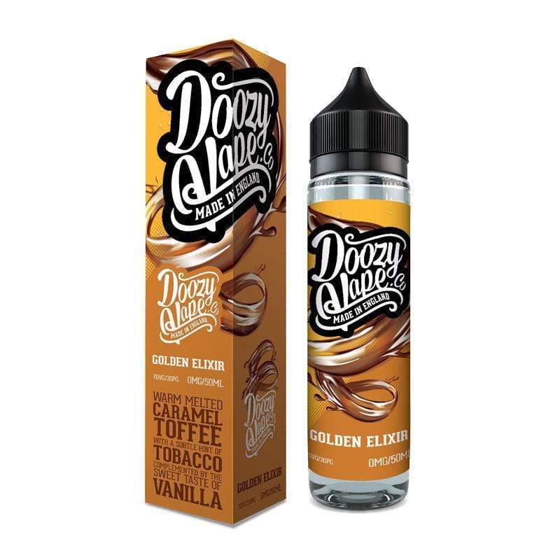 Doozy Vape Golden Elixir Tobacco