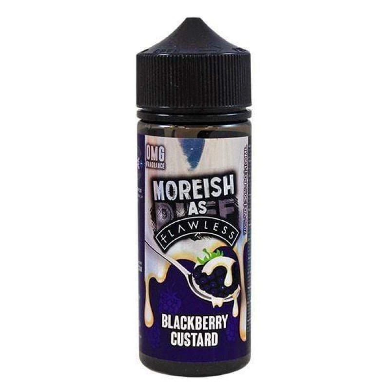 Moreish as Flawless Blackberry Custard