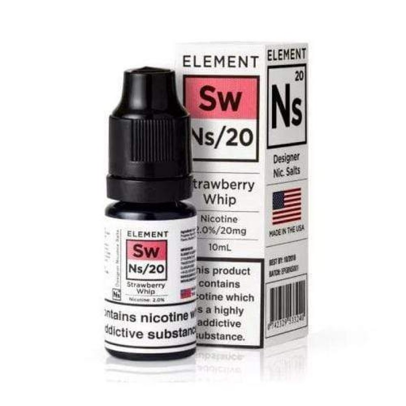 Element Strawberry Whip Nic Salt