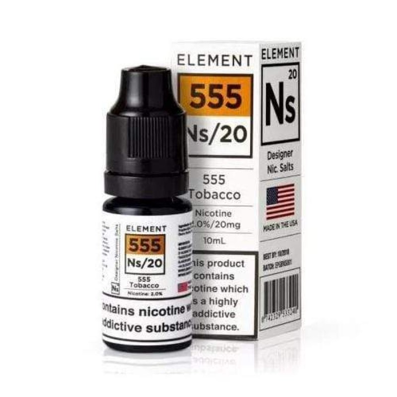 Element 555 Tobacco Nic Salt