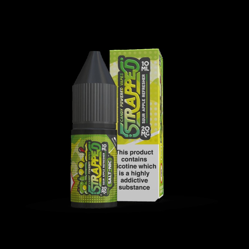 Strapped Sour Apple Refresher Nic Salt