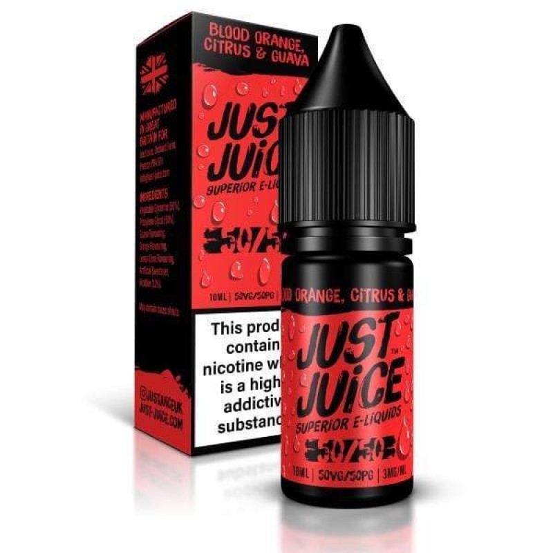 Just Juice 50/50 Blood Orange, Citrus & Guava