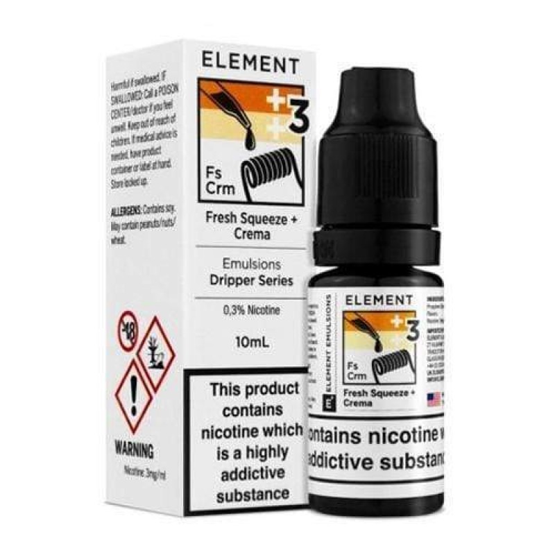 Element 50/50 Emulsions Fresh Squeeze & Crema