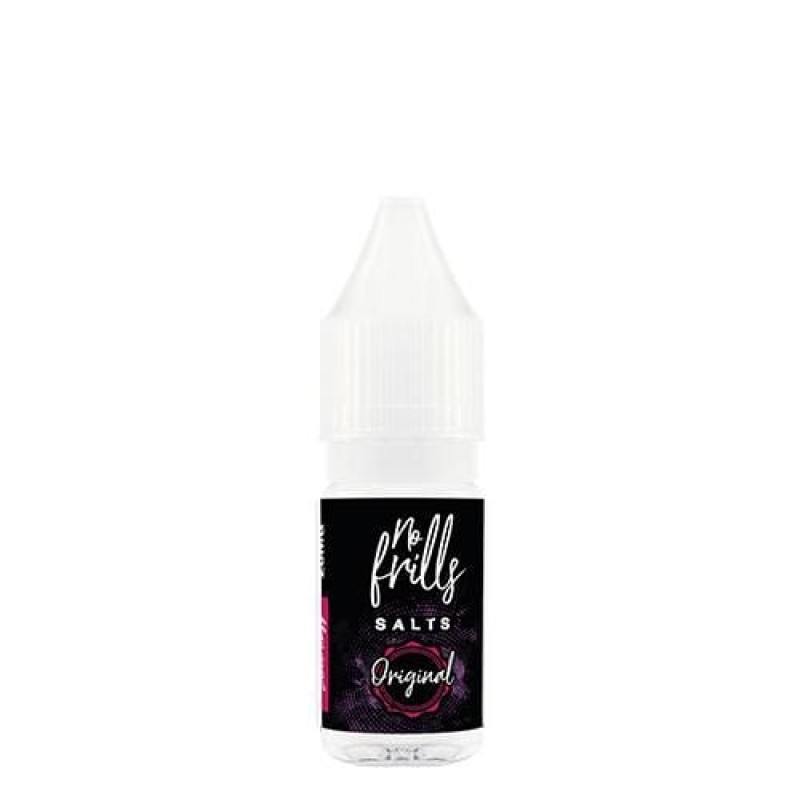 No Frills Original Black Razz Nic Salt