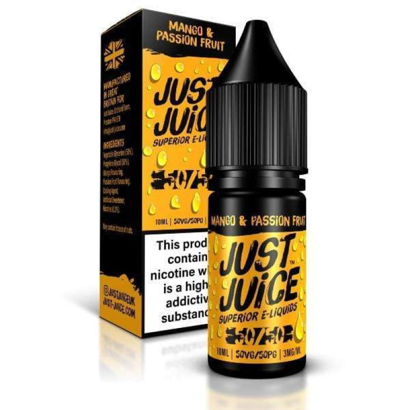 Just Juice 50/50 Mango & Passion Fruit