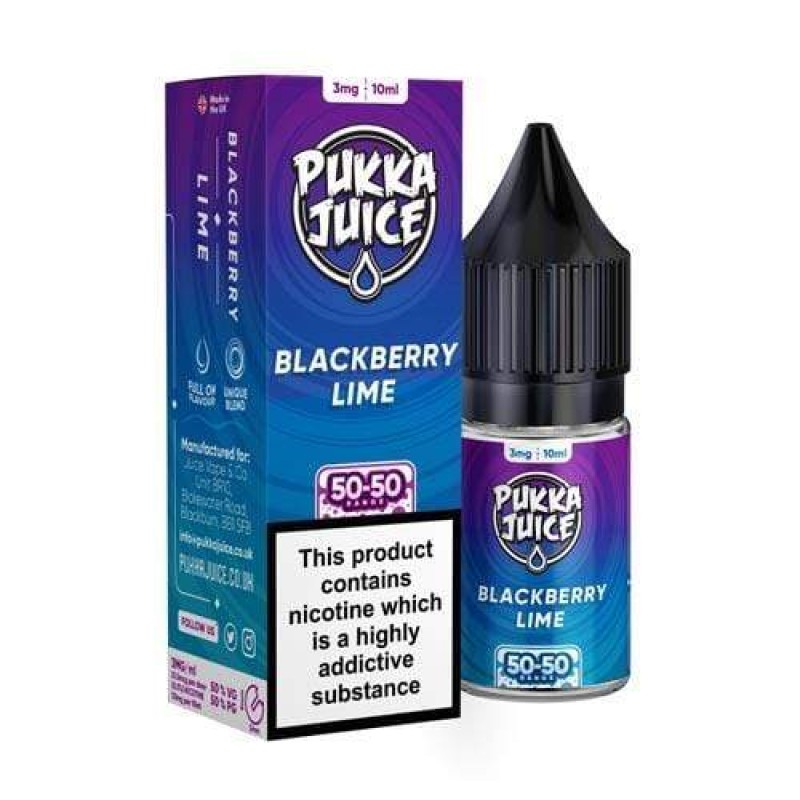 Pukka Juice 50/50 Blackberry Lime