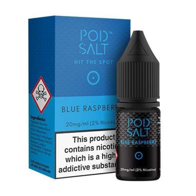 Pod Salt Blue Raspberry Nic Salt