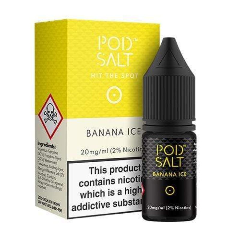 Pod Salt Banana Ice Nic Salt