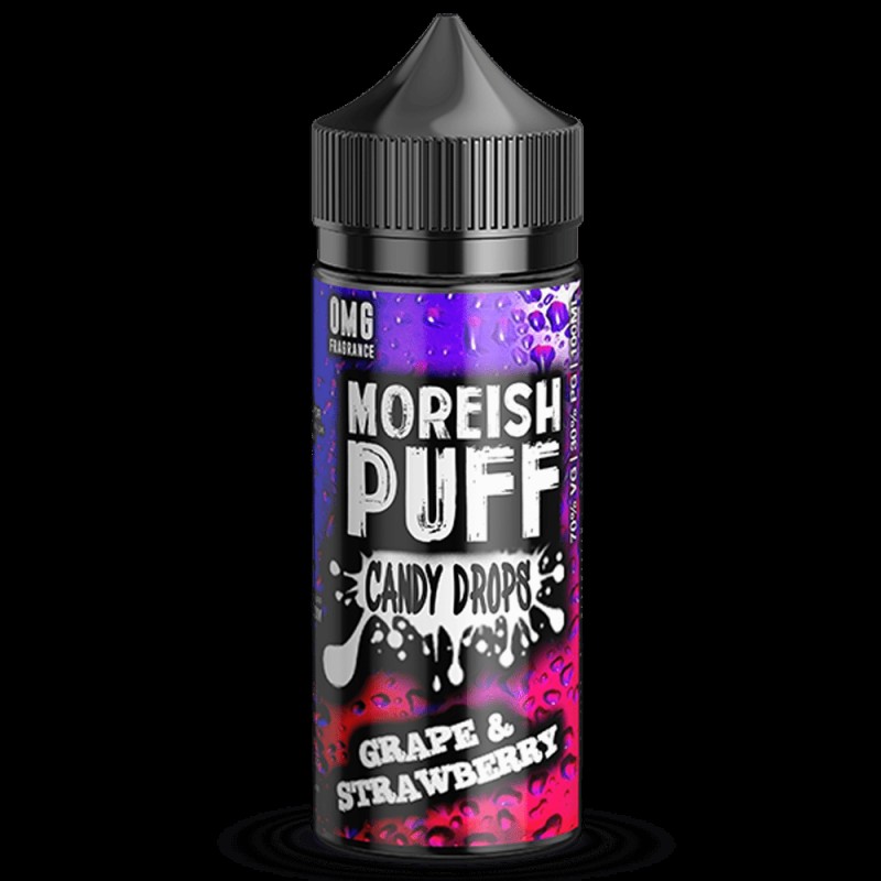 Moreish Puff Candy Drops Grape & Strawberry