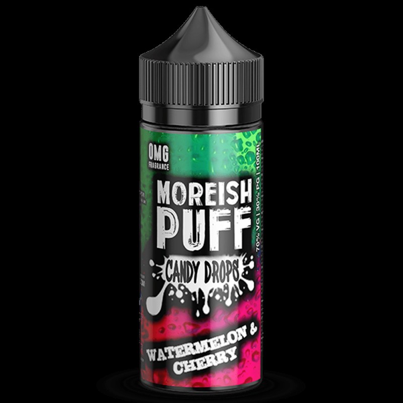 Moreish Puff Candy Drops Watermelon & Cherry