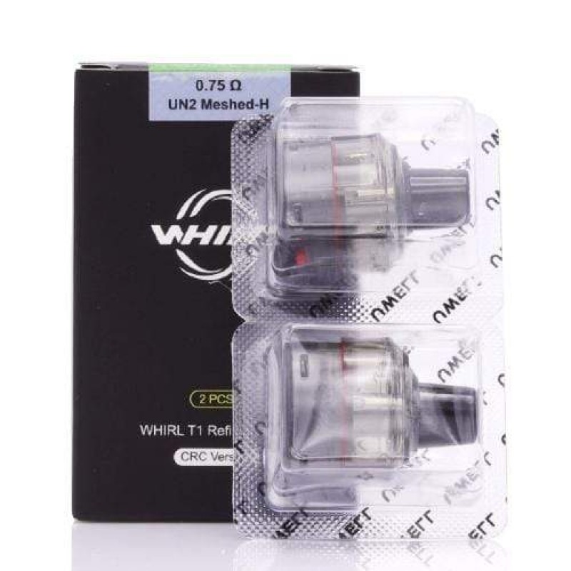 Uwell Whirl T1 Replacement E-Liquid Pods