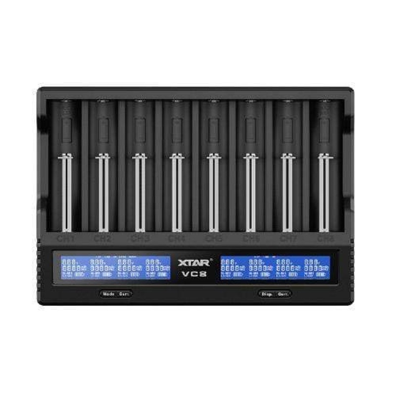 Xtar VC8 Eight Bay USB Type-C Battery Charger