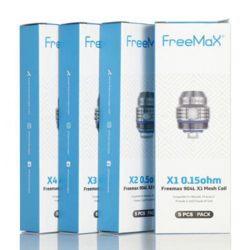 Freemax 904L X Mesh Replacement Coils - Fireluke 3