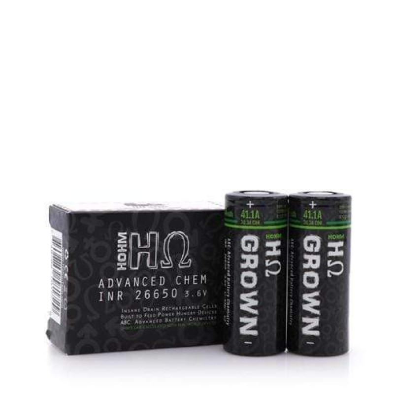 Hohm Tech Grown v2 26650 Battery Dual Pack