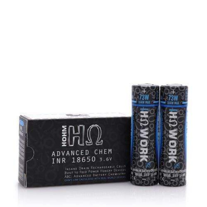 Hohm Tech Work v2 18650 Battery Dual Pack