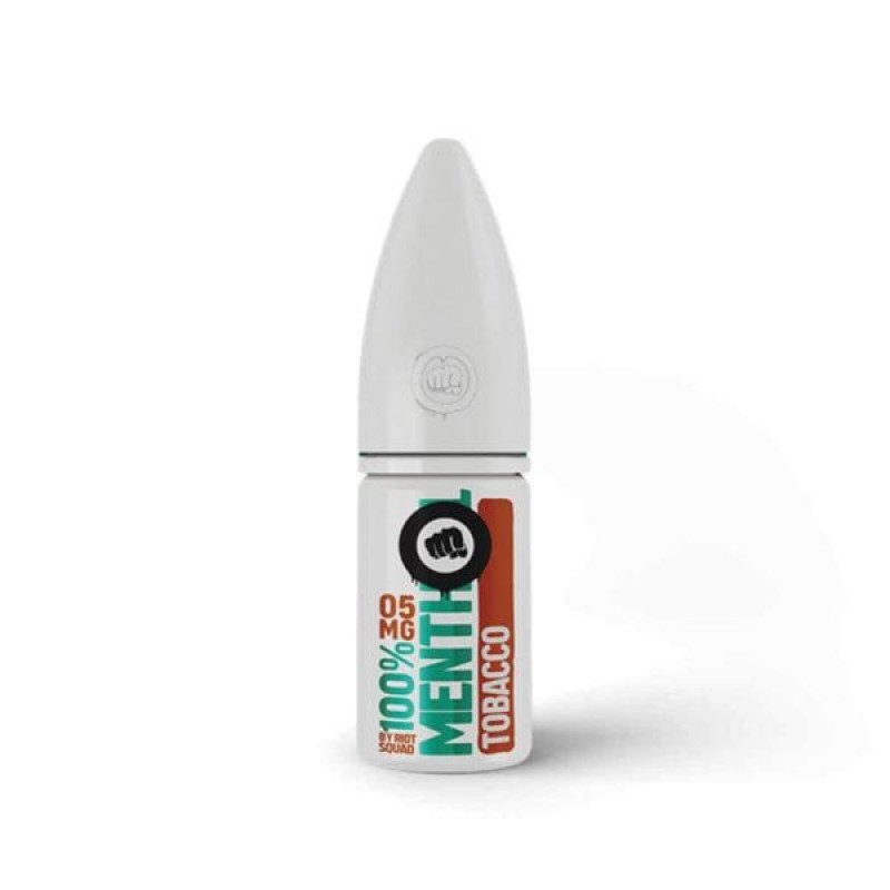 Riot Salts 100% Menthol Tobacco Nic Salt