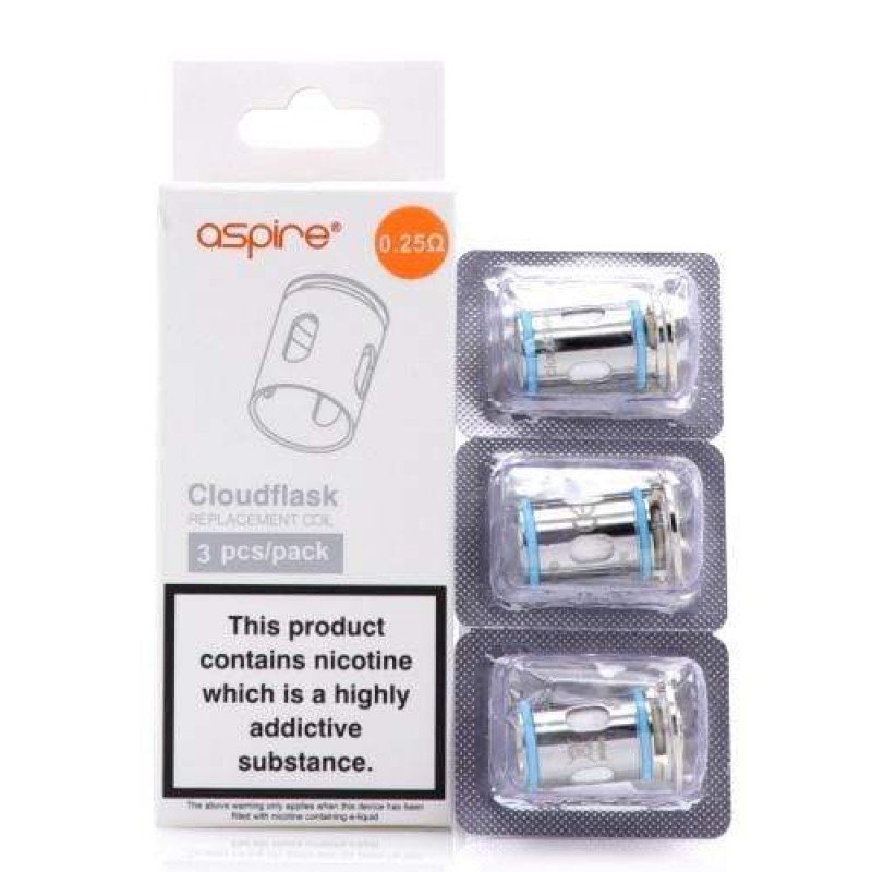 Aspire Cloudflask Mesh Replacement Coils