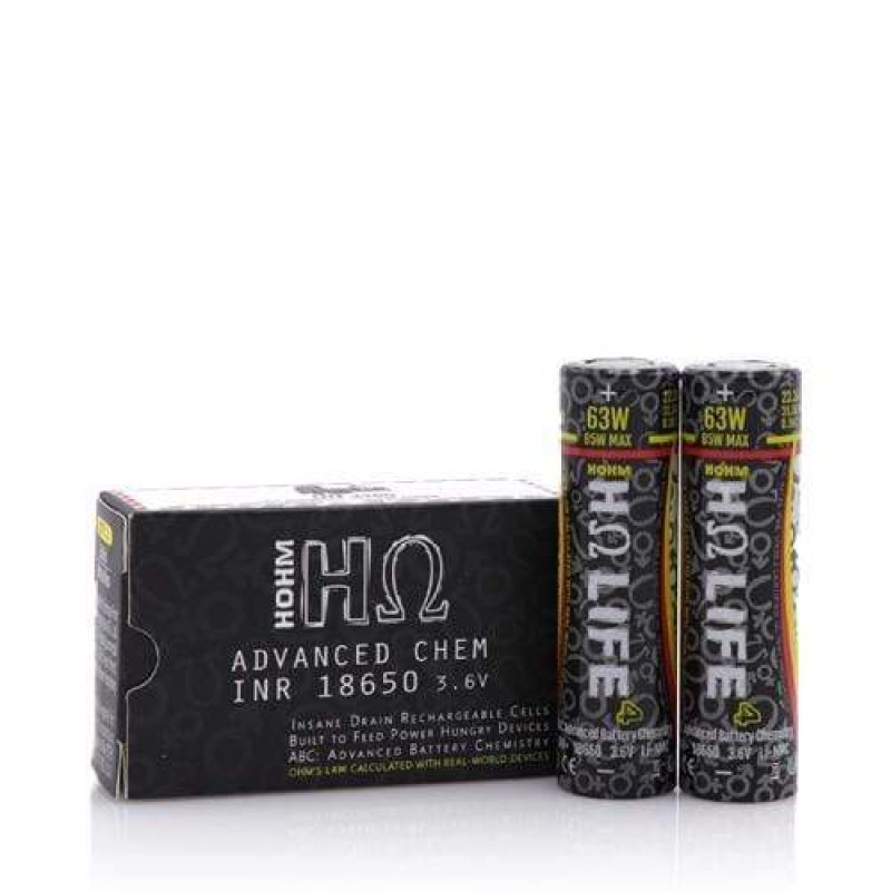Hohm Tech Life v4 18650 Battery Dual Pack